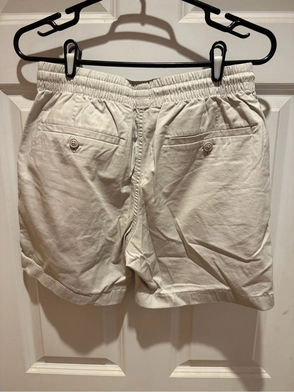 J Crew Men’s Dock Shorts Drawstring Size S Light Tan